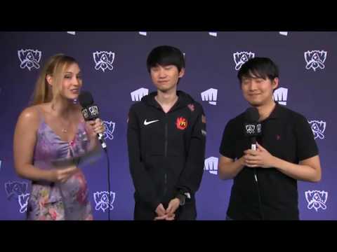 FPX DOINB interview after defeating IG in semi finals at worlds 2019 (FPX vs IG)