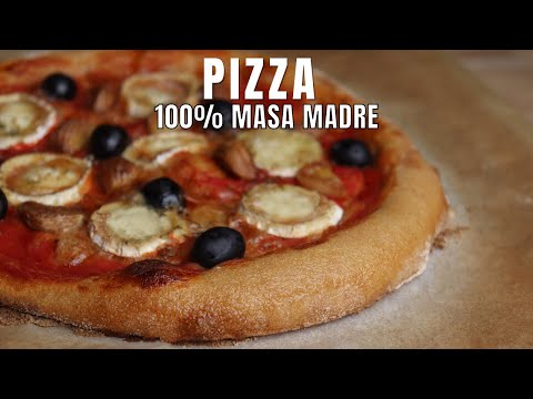 Receta de PIZZA con masa madre al 100%: paso a paso y secretos de éxito