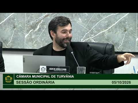 37° Sessão Ordinária - 05/10/2026 | Câmara Municipal de Turvânia-GO