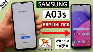 2024 - Samsung A03s Frp Bypass/Unlock *#0*# Not Working | Without Chimera Tool Android 13