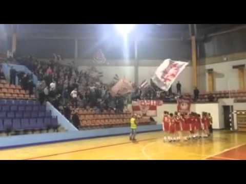 Delije Sever in ŽKK Crvena Zvezda Beograd vs Bor