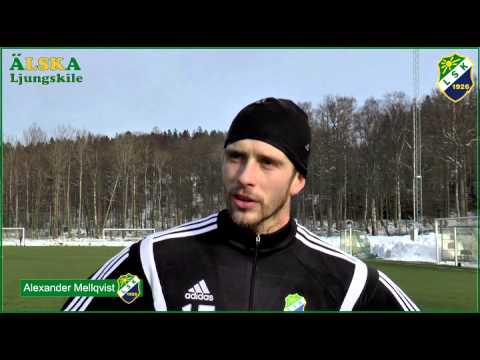 150206 Intervju med Alexander Mellqvist  Ljungskile SK