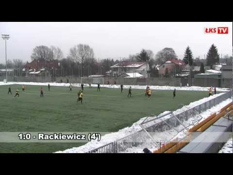 Znicz Pruszków - ŁKS (sparing - gole).mp4