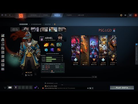 Dota2sup ARmel kunkka TNC vs PSG LGD -EPICENTER MAJOR 2019 DOTA2