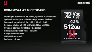 Goodram microSDXC UHS-I U3 512 GB IR-M2AA-5120R12