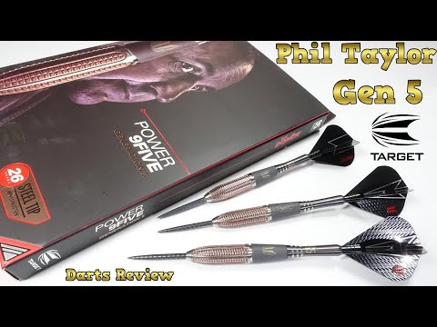 Target PHIL TAYLOR Power 9Five Gen 5 Darts Review