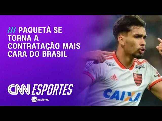 Flamengo anuncia retorno de Lucas Paquetá por valores recordes | CNN PRIME TIME