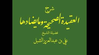 صورة أ.د علي بن عبدالعزيز الشبل | شرح العقيدة الصحيحة وما يضادها(3/2)