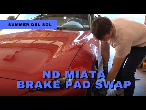 2016 ND Mazda Miata Wilwood Powerlite (FM Little Big Brake kit) Brake Pad Replacement