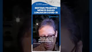 Bertemu Prabowo di Istana, Menkes Budi Gunadi Bahas Lonjakan Kasus Covid-19 di Indonesia