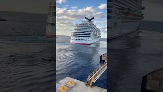 Carnival Dream sailing away from Cozumel, Mexico! #carnivalcruises #carnivaldream #cruiseship