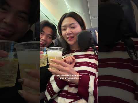 everything I ate on my 13-hour flight to Korea on Air Premia ✈️