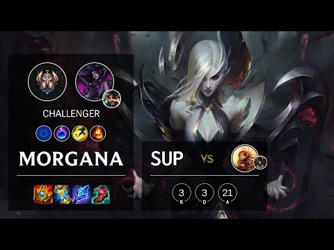 Morgana Support vs Leona - EUW Challenger Patch 11.2