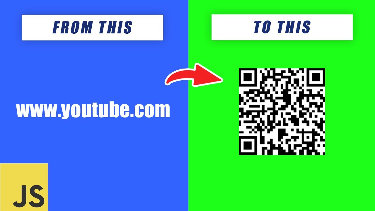 Generate QR Code from Any Web URL using Javascript