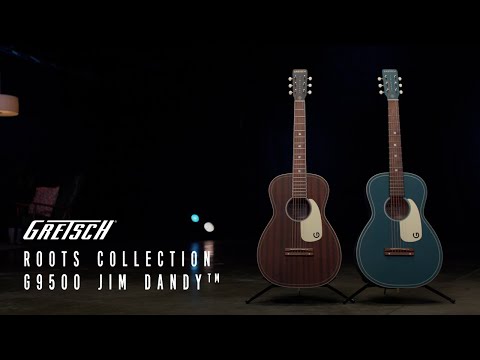Gretsch G9500 Jim Dandy 24-Inch Scale Flat Top 6-String Acoustic Guitar (2-Color Sunburst)