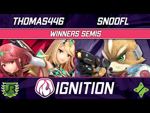 Ignition 264 WINNERS SEMIS - Thomas446 (Pyra & Mythra) vs SNooFL (Fox)
