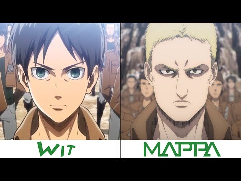 Wit Studio VS MAPPA - Attack on Titan 4 Season
