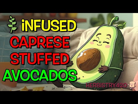 Infused Avocado Caprese Recipe with Pesto and Balsamic Glaze