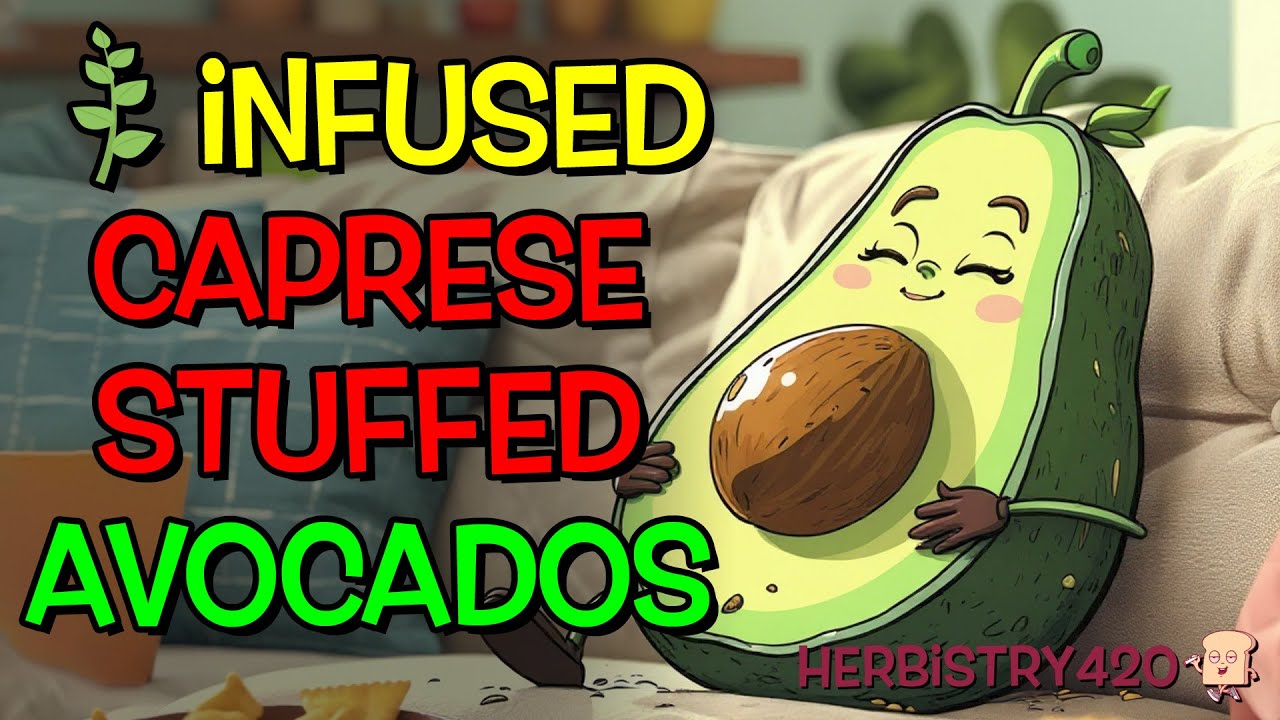 Infused Avocado Caprese Recipe with Pesto and Balsamic Glaze