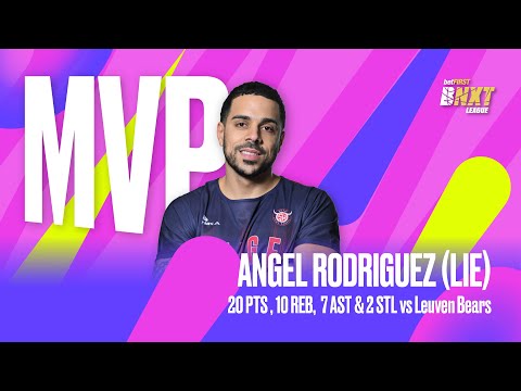betFIRST MVP of the Week // Angel RODRIGUEZ (RSW Liège Basket)