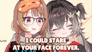 Yuuhi and Chise teetee [Sendo Yuuhi / VSPO Eng Sub]