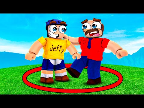 Jeffy vs Marvin: $100k Roblox Circle Challenge!