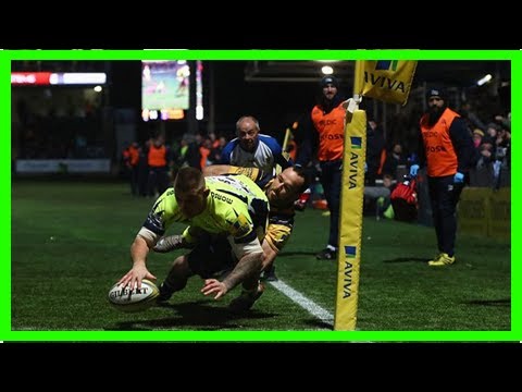 Worcester 14-18 sale: visitors shrug off byron mcguigan's sending-off with mark jennings' game-winn