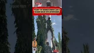 Download lagu TNI Soldier Climbs Pole to Lower Aceh GAM Flag‼️ #aceh #tni #tniad #shorts mp3 Download lagu TNI Soldier Climbs Pole to Lower Aceh GAM Flag‼️ #aceh #tni #tniad #shorts mp3