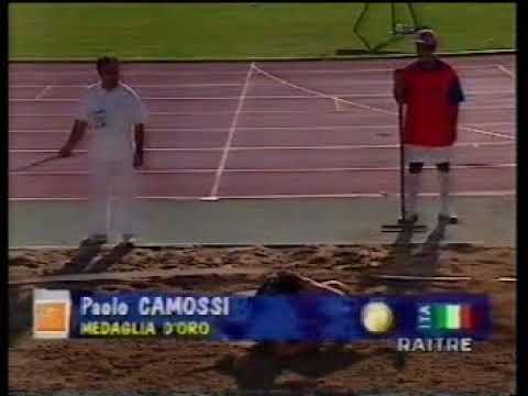 GIOCHI DEL MEDITERRANEO BARI 1997 TRIPLO CAMOSSI