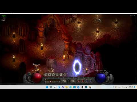 D2R 2.4 PTR FurySin throne & Baal in 4PPL with budget gear