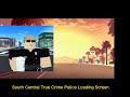 South Central True Crime Police Officer Loading Screen