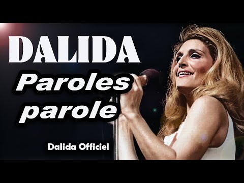 DALIDA – Paroles, paroles | Live Olympia (1974) – Dalida Official avec A. Delon, M. Brant...