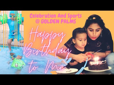 Archita Birthday Vlog | 1 day @ Golden Palms Bangalore | जन्मदिन vlog | Aakarsh and family