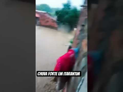 muita chuva em itarantim