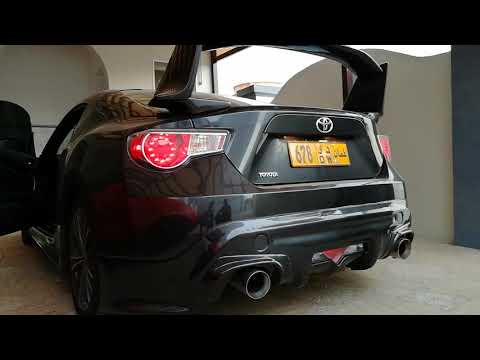 Toyota gt 86 Borla Axel back