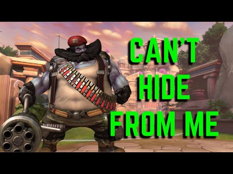 Zhong kui reaching all the way to the back! - Smite