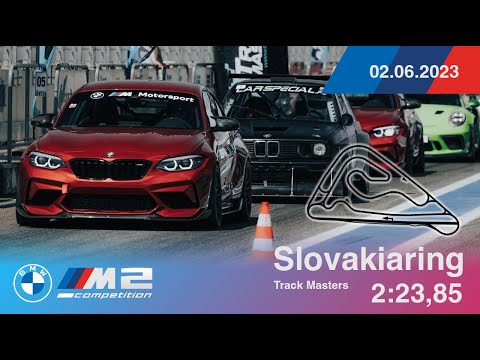 Onboard BMW M2 Competition F87 - Slovakiaring 02.06.2023 2:23,848 - Track Masters