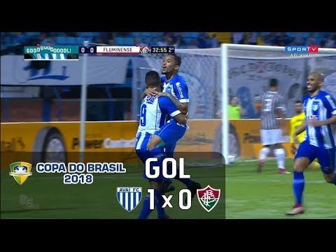 Avaí 1 x 0 Fluminense - Copa do Brasil 2018 - Sportv HD⁶⁰