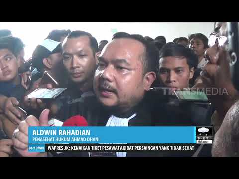 Ricuh Sidang Eksepsi Ahmad Dhani