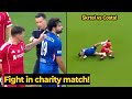 Martin Skrtel Had Crazy FIGHT With Diego Costa During Liverpool Legends Vs Chelsea Legends Match