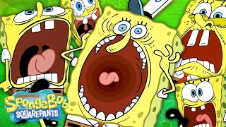 SpongeBobs Best Freak Out Moments and Screams! �