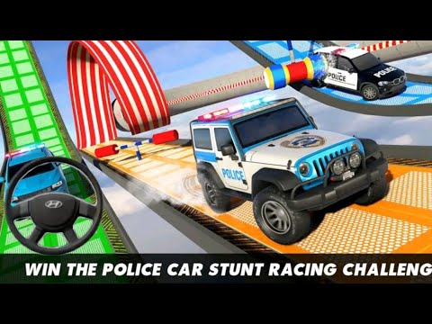 Police Car Stunts Simulator 2020 #1- 4X4 SUV Police Car Stunts Games - Androids Gameplay