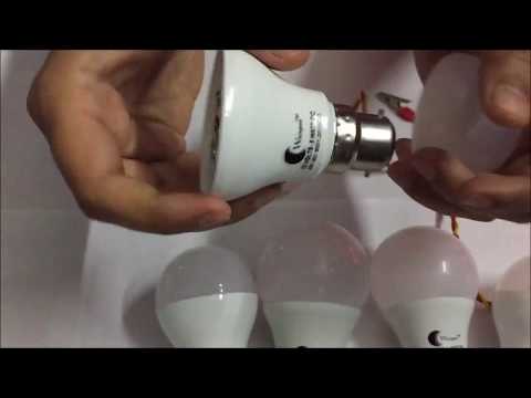 7 watt dc led bulb (holder/wire model 12 volts)