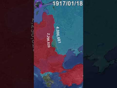 World War I: Eastern Front using Google Earth