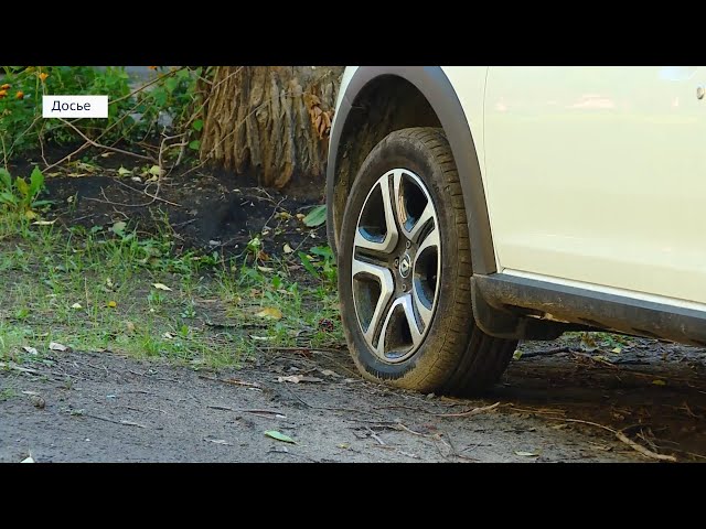 За парковку на газонах и детских площадках в Приангарье будут штрафовать