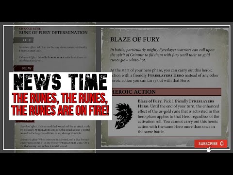 New Runes Revealed, and A Heroic Action That I Love!