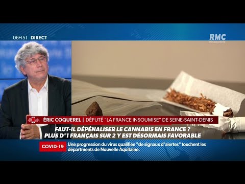 Dépénalisation du cannabis: "Les Français sont prêts", selon le député LFI Eric Coquerel
