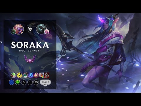 Soraka Support vs Senna - EUW Master Patch 12.20