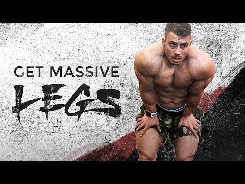 6 exercises for BIGGER legs - full LEG WORKOUT by Dejan Stipke