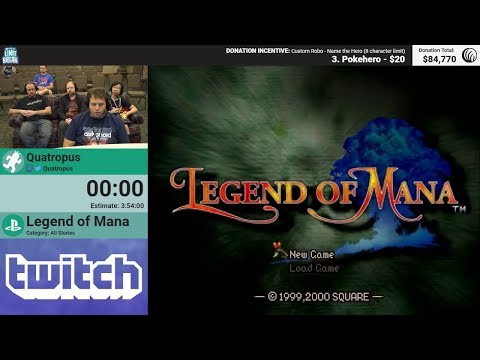 Legend Of Mana (All Stories) by Quatropus (RPG Limit Break 2018 Part 36)